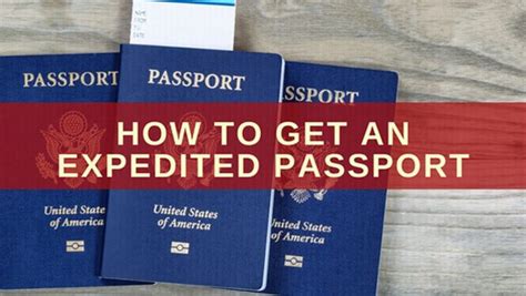 expedited passport renewal.